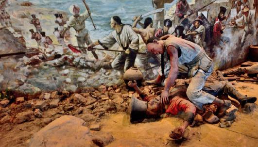 第一次鸦片战争主张抗英的除了林则徐还有谁