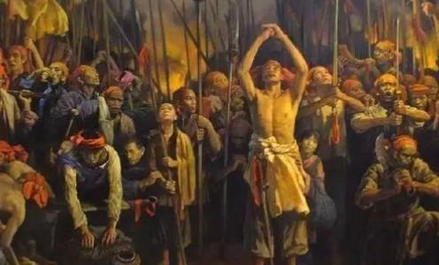 乾隆的一滴汗水滴在书上没想到却因此让一场危机推迟四十年发生，震惊！