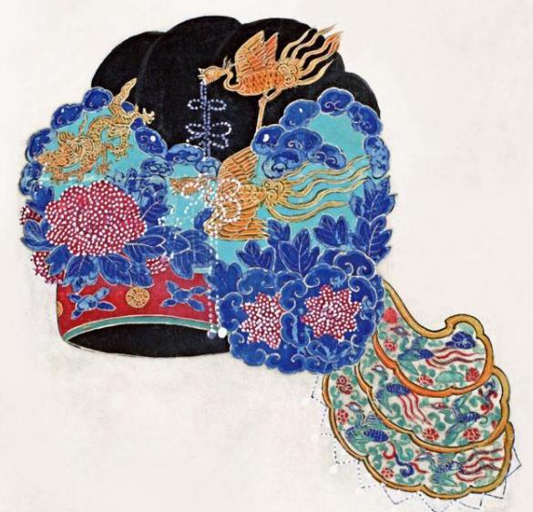 明朝皇后在皇宫中穿得最多的衣裳长什么样