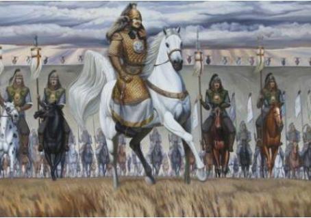 历史上的蒙古英豪 蒙古四骏赤老温简介