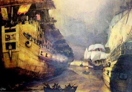 我国历史上第一次与英国人打仗是鸦片战争吗