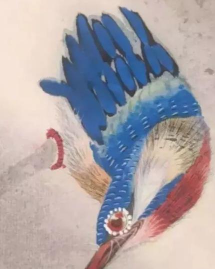 张其翼原来是这样画翎毛!