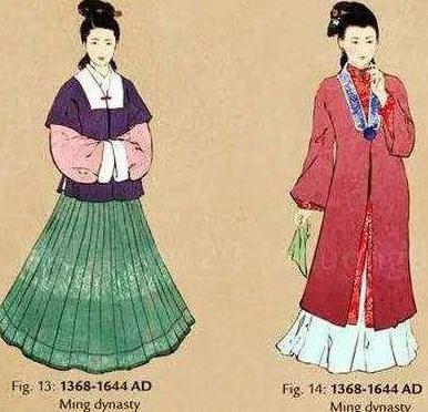 明代女性穿着上有什么选择