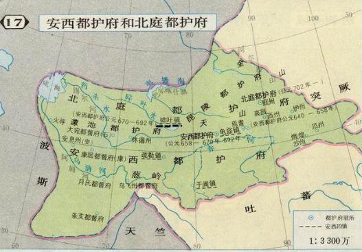 唐朝安西四镇之一的碎叶镇，是现在的什么地方