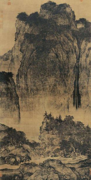 中国山水画的一座巅峰：范宽的《溪山行旅图》