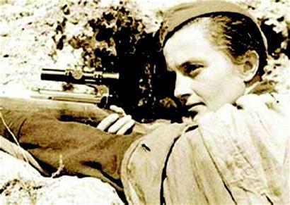 苏联女英雄、传奇神枪手帕夫利琴科独自阻击309名德军